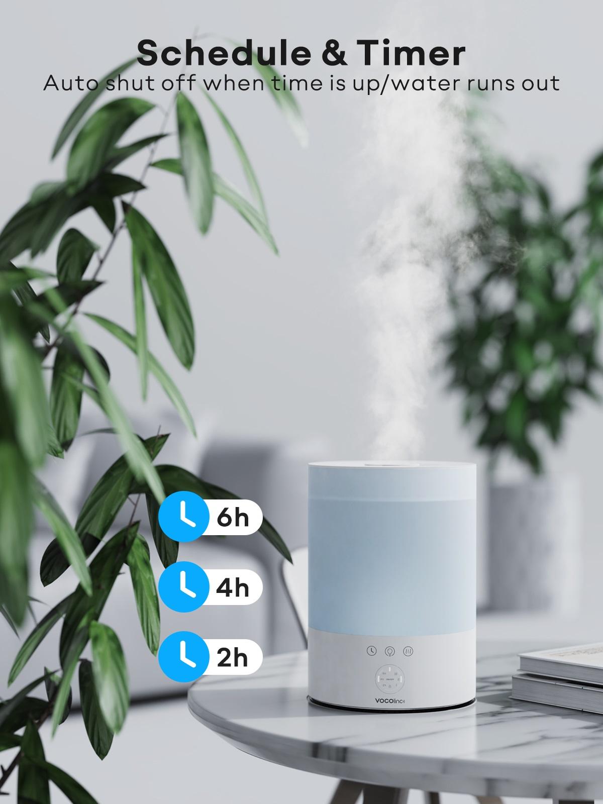 VOCOlinc Latest Smart Cool Mist Humidifier - VHI-BPA Free