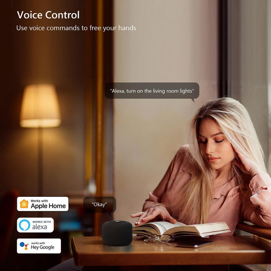 VOCOlinc SmartGlow WiFi 60W RGBW Ambiance LED Light Bulbs– L3-3 Packs