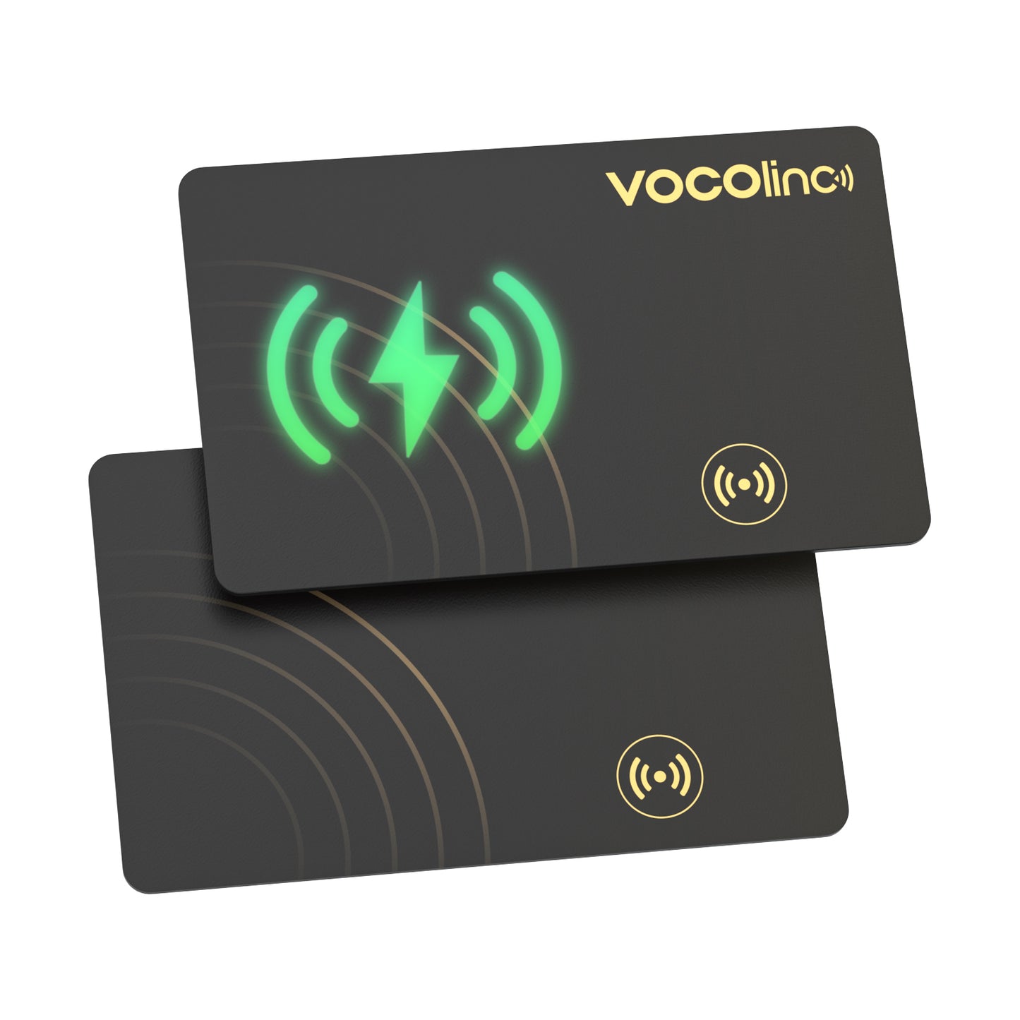VOCOlinc Air Card Tag 1/2 Pack Rechargeable Wallet Tracker (Only iOS)