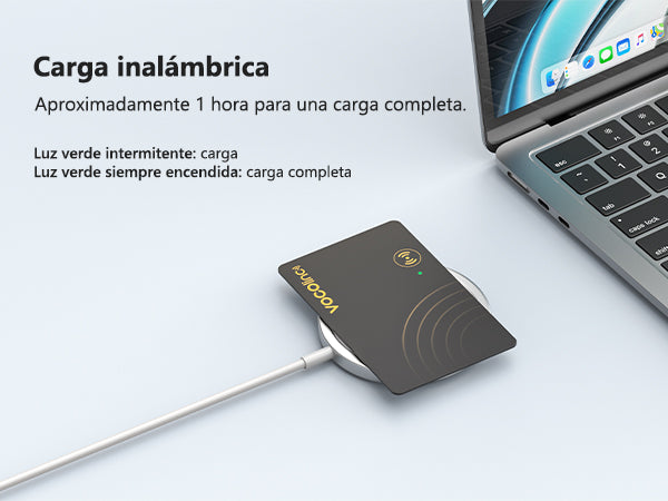 VOCOlinc Air Card Tag 1 Pack Rechargeable Wallet Tracker (Only iOS)