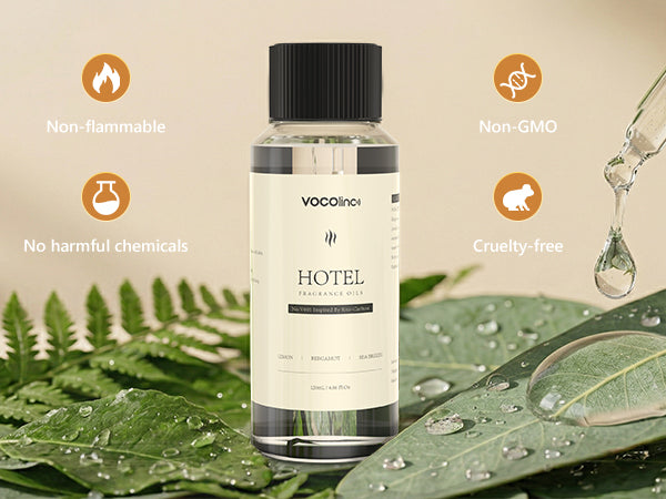 VOCOlinc Hotel Collection Diffuser Oil - Inspired by Luxury Five Star Hotel Lobby Scent Oil for Waterless Oil Diffusers (4.06 OZ)