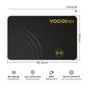VOCOlinc Card-Style Versatile Bluetooth Finder