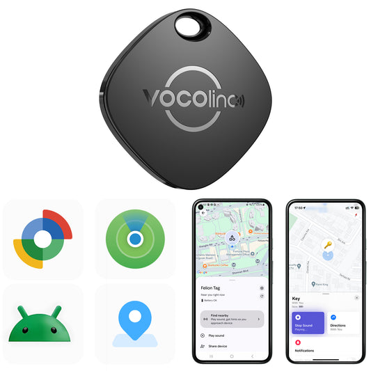 VOCOlinc Dual-System Bluetooth Finder-VT2201-TD 1 pack (iOS&Android)