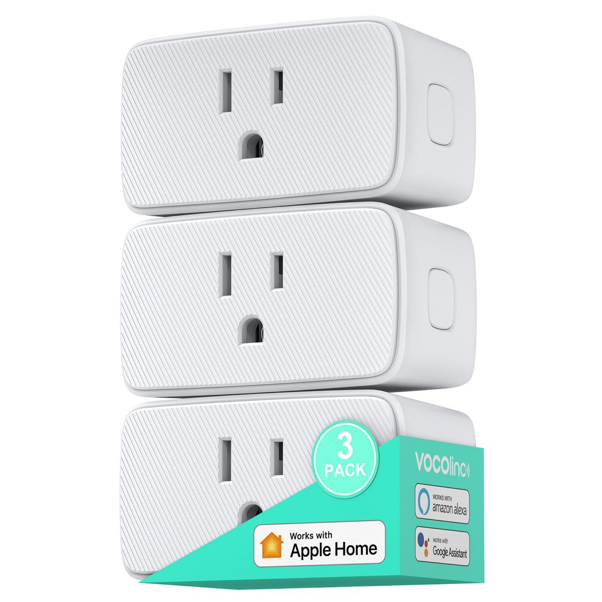 VOCOlinc SmartBar Wi-Fi Plug – VP5X-3 Packs
